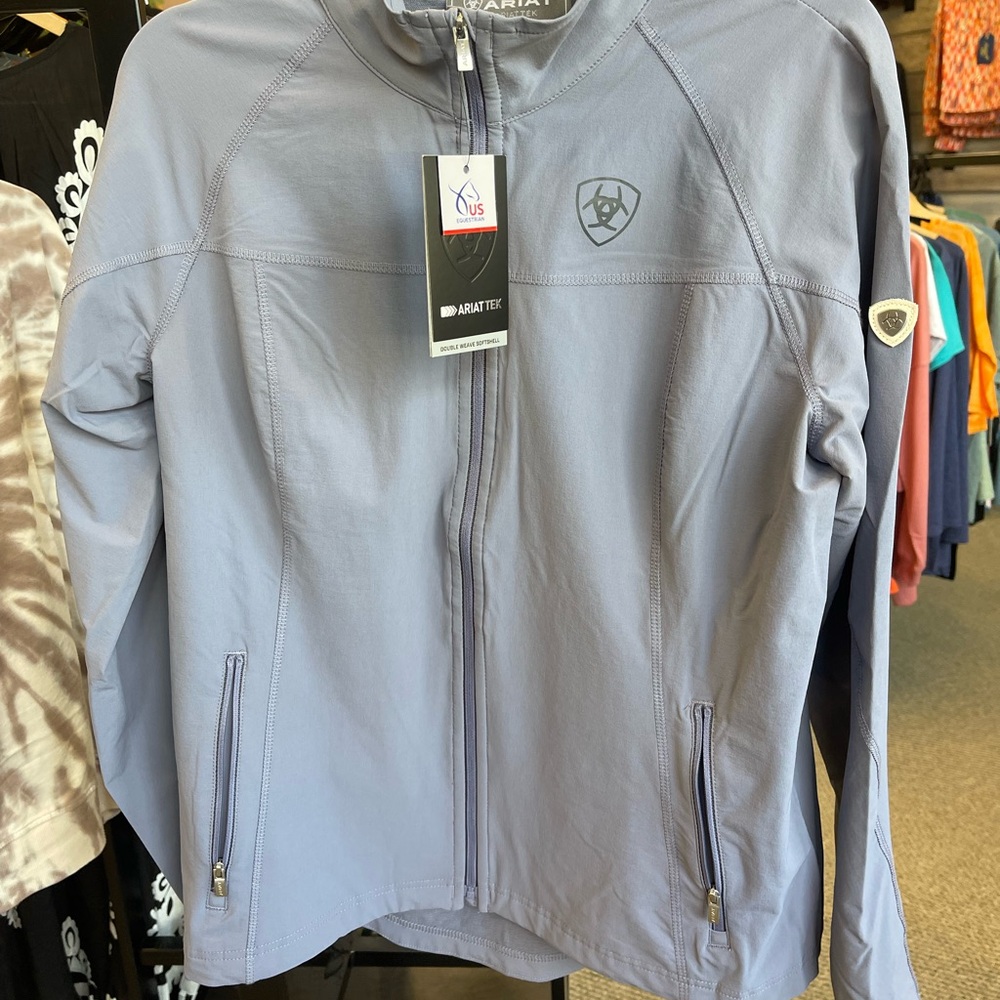Ariat Light Lavender/Gray Softshell Jacket